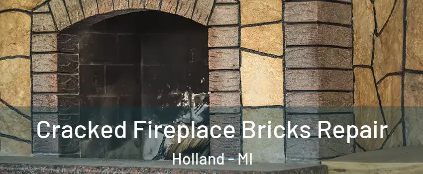  Cracked Fireplace Bricks Repair Holland - MI