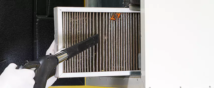 Clogged Air Duct Cleaning Process in Holland, MI