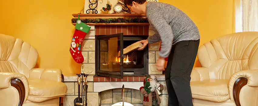Gas to Wood-Burning Fireplace Conversion Services in Holland, Michigan