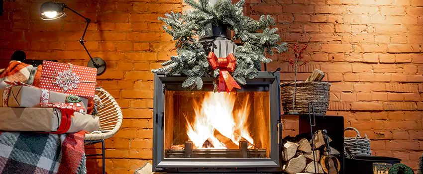 Travis Industries Linear Gas Fireplace Installation in Holland, Michigan