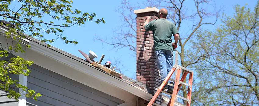 Vinyl and PVC Chimney Flashing Installation in Holland, MI