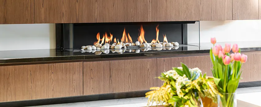 Double-height Fireplace Design Refurbishment in Holland, Michigan