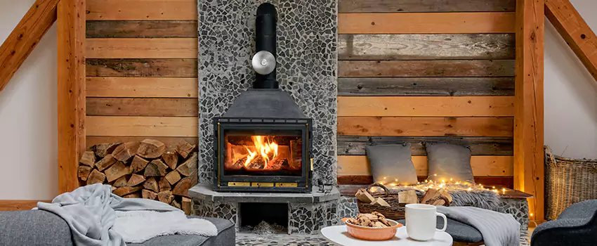 Thelin Hearth Products Direct Vent Gas Stove Fireplace Inspection in Holland, Michigan